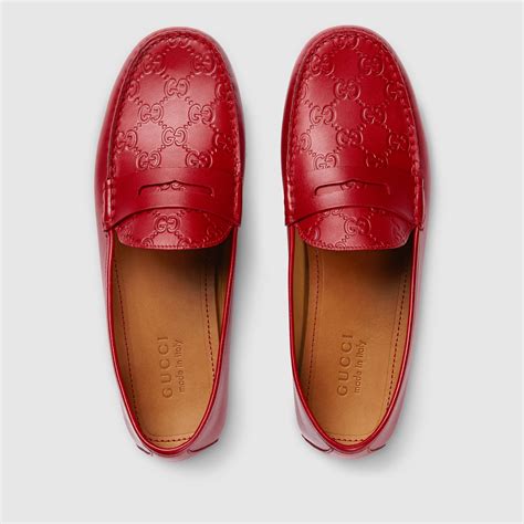 gucci drivers on feet|Gucci driving shoes men.